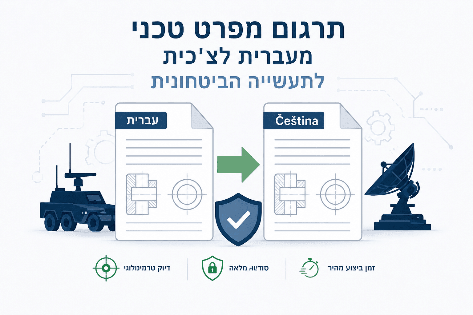 כשדיוק טכני פוגש פרויקט ביטחוני בינלאומי