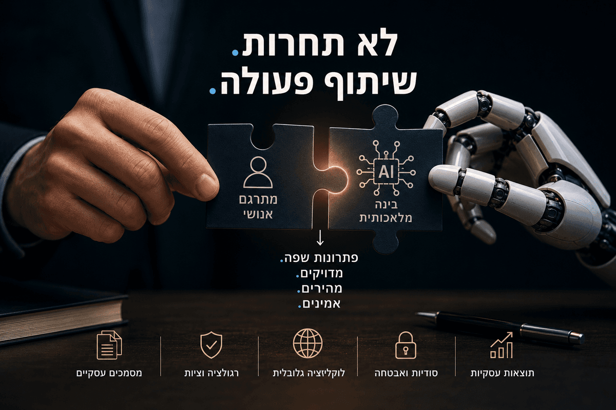 למה גם אנחנו הפסקנו לחשוב על עצמנו רק כחברת תרגום