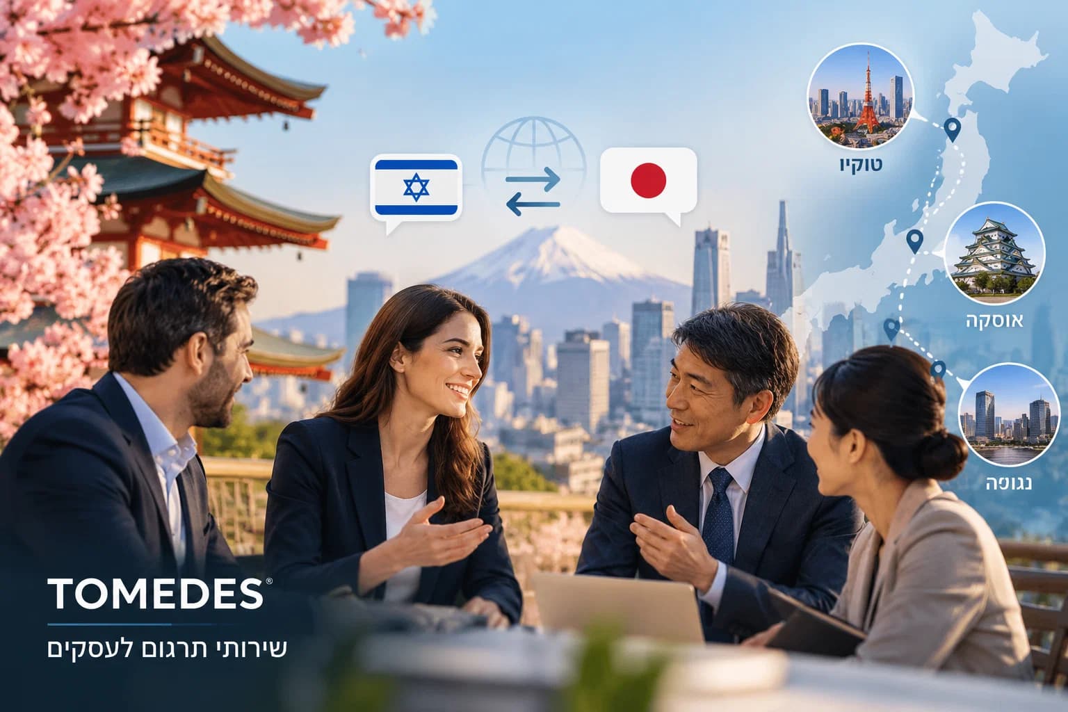 משלחת שכל לוח הזמנים שלה נקבע מהצד השני