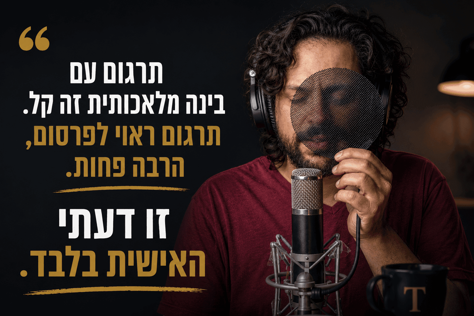 תרגום עם בינה מלאכותית זה קל. תרגום ראוי לפרסום, הרבה פחות.
